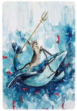 Cargar imagen en el visor de la galería, &#39;Neptune Cat&#39; Plaque-Furbaby Friends Gifts