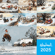 NEW! Thelwell's 2025 Pony Christmas Cards (24 Card Multi Pack)-Furbaby Friends Gifts
