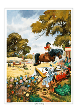 Load image into Gallery viewer, Norman Thelwell&#39;s Mounted Pony Prints-Furbaby Friends Gifts