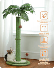 Laden Sie das Bild in den Galerie-Viewer, Palm Tree Cat Scratching Post-Furbaby Friends Gifts