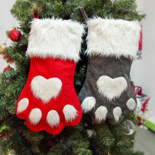 Laden Sie das Bild in den Galerie-Viewer, Paw Christmas Stocking!-Furbaby Friends Gifts