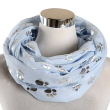 Charger l&#39;image dans la galerie, Paw Print Scarf (Looped Style)-Furbaby Friends Gifts