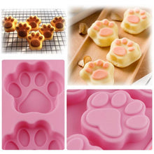 Charger l&#39;image dans la galerie, Paw Silicone Baking/ Sweet Mold Tray-Furbaby Friends Gifts
