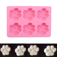 Load image into Gallery viewer, Paw Silicone Baking/ Sweet Mold Tray-Furbaby Friends Gifts