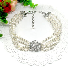Afbeelding in Gallery-weergave laden, Pearl Necklace Collar-Furbaby Friends Gifts