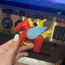 Load image into Gallery viewer, Pegasus Pony Handbag Pendant / Tassel-Furbaby Friends Gifts