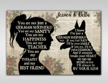 Charger l&#39;image dans la galerie, &#39;Pet Therapy&#39; Customisable Canvas Prints-Furbaby Friends Gifts