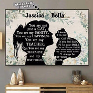 Pet Therapy Customisable Oil Print Posters-Furbaby Friends Gifts