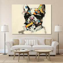 Cargar imagen en el visor de la galería, Pitbull Oil Print-Furbaby Friends Gifts