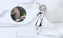 Cargar imagen en el visor de la galería, &#39;Playing Cat&#39; Sterling Silver Necklace &amp; Pendant-Furbaby Friends Gifts