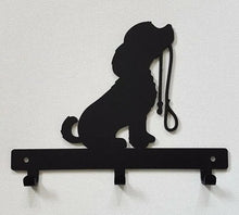 Charger l&#39;image dans la galerie, Puppy Dog Lead/Leash Key and Coat Rack-Furbaby Friends Gifts