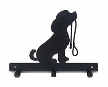 Load image into Gallery viewer, Puppy Dog Lead/Leash Key and Coat Rack-Furbaby Friends Gifts