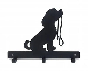 Puppy Dog Lead/Leash Key and Coat Rack-Furbaby Friends Gifts