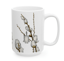 Load image into Gallery viewer, Pussywillow Kitties Ceramic Gift Mug-Furbaby Friends Gifts