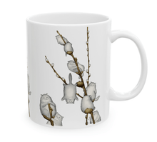 Load image into Gallery viewer, Pussywillow Kitties Ceramic Gift Mug-Furbaby Friends Gifts