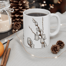 Load image into Gallery viewer, Pussywillow Kitties Ceramic Gift Mug-Furbaby Friends Gifts