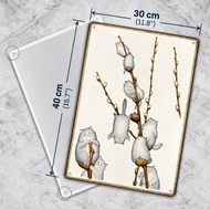 Pussywillow Kitties Wall Plaques-Furbaby Friends Gifts