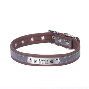 Reflective Personalized Collar-Furbaby Friends Gifts