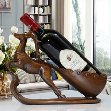 Afbeelding in Gallery-weergave laden, Reindeer Sleigh Bottle Rest-Furbaby Friends Gifts