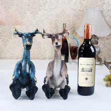 Cargar imagen en el visor de la galería, Revelling Reindeer Bottle Rest-Furbaby Friends Gifts