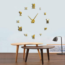Cargar imagen en el visor de la galería, Roman Kitty Clock-Furbaby Friends Gifts
