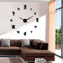 Laden Sie das Bild in den Galerie-Viewer, Roman Kitty Clock-Furbaby Friends Gifts