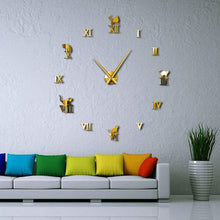 Carregar imagem no visualizador da galeria, Roman Kitty Clock-Furbaby Friends Gifts
