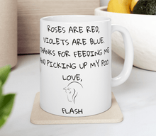 Cargar imagen en el visor de la galería, Roses are Red... Personalised Ceramic Horse Gift Mug-Furbaby Friends Gifts