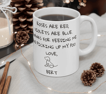 Load image into Gallery viewer, Roses are Red....Personalised Ceramic Pet Gift Mugs-Furbaby Friends Gifts