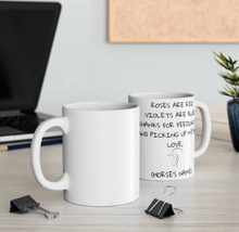 Load image into Gallery viewer, Roses are Red....Personalised Ceramic Pet Gift Mugs-Furbaby Friends Gifts