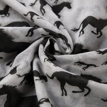 Charger l&#39;image dans la galerie, &#39;Running Horse&#39; Cotton Scarf-Furbaby Friends Gifts