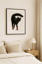 Load image into Gallery viewer, Sassy Black Cat Poster-Furbaby Friends Gifts