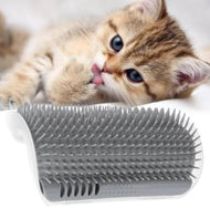 Self Grooming Catnip Corner Brush-Furbaby Friends Gifts