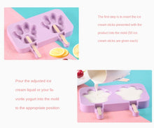 Carregar imagem no visualizador da galeria, Silicone Paw/Rabbit Popsicle Tray-Furbaby Friends Gifts