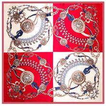 Load image into Gallery viewer, Silky Snaffle Print Scarves-Furbaby Friends Gifts