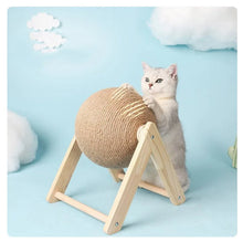 Load image into Gallery viewer, Sisal Cat Scratcher Ball Toy-Furbaby Friends Gifts