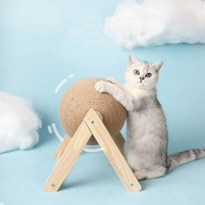 Sisal Cat Scratcher Ball Toy-Furbaby Friends Gifts