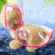 Load image into Gallery viewer, Small Pet Hooded Raincoat-Furbaby Friends Gifts