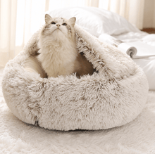 Charger l'image dans la galerie, Snuggle Cat Bed - Furbaby Friend Gifts Cat bed