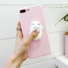 Load image into Gallery viewer, Squishy Cat iPhone Cover-Furbaby Friends Gifts