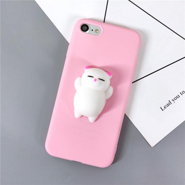 Squishy Cat Samsung Galaxy Cover-Furbaby Friends Gifts