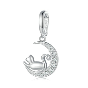 Sterling Silver Cat Charms / Pendants-Furbaby Friends Gifts