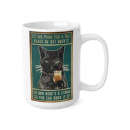 Suck It Up! Ceramic Coffee Gift Mugs - 11oz, 15oz-Furbaby Friends Gifts