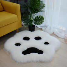 Load image into Gallery viewer, Super-Soft Fluffy Paw Shaped Rugs-Furbaby Friends Gifts