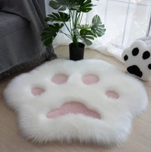 Afbeelding in Gallery-weergave laden, Super-Soft Fluffy Paw Shaped Rugs-Furbaby Friends Gifts