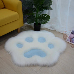 Super-Soft Fluffy Paw Shaped Rugs-Furbaby Friends Gifts