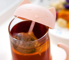 Cargar imagen en el visor de la galería, Tea Cup with Built-In Leaf Strainer-Furbaby Friends Gifts
