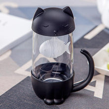 Load image into Gallery viewer, Tea Cup with Built-In Leaf Strainer-Furbaby Friends Gifts