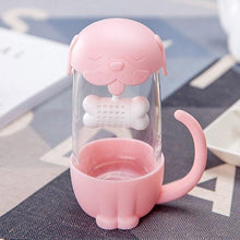 Carica l&#39;immagine nel visualizzatore di Gallery, Tea Cup with Built-In Leaf Strainer-Furbaby Friends Gifts