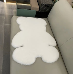 Teddy Bear Shaped Super Soft Rug-Furbaby Friends Gifts